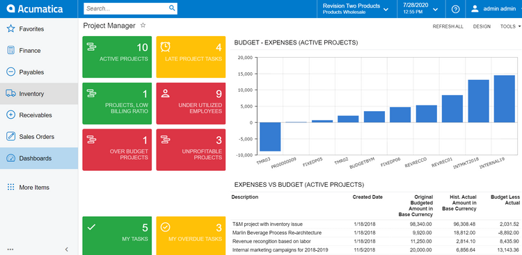 برامج ERP وEPM