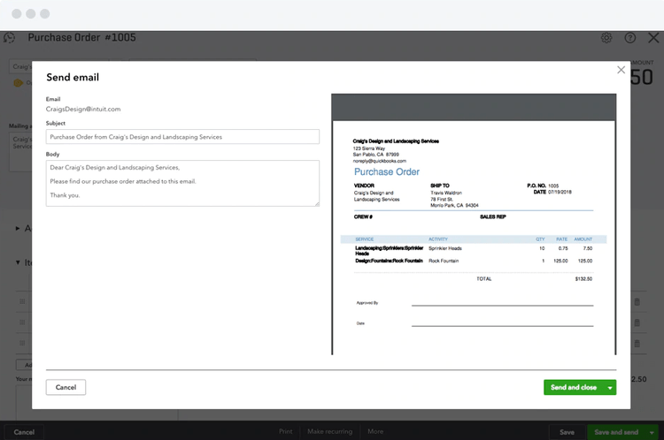 فوائد برامج إدارة المشتريات - intuit-quickbooks